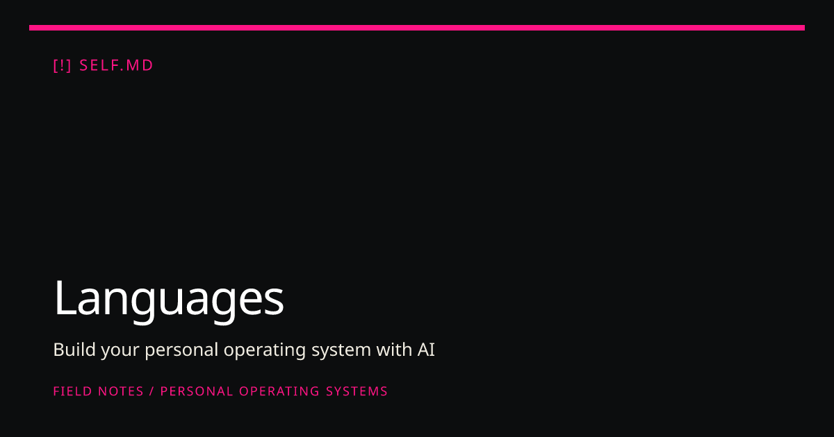 Languages Skills — Claude Code Plugins | self.md