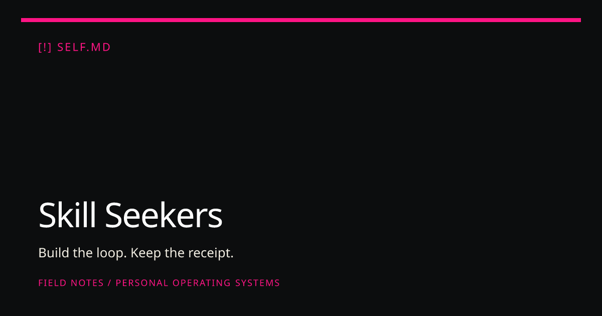 Skill Seekers | self.md