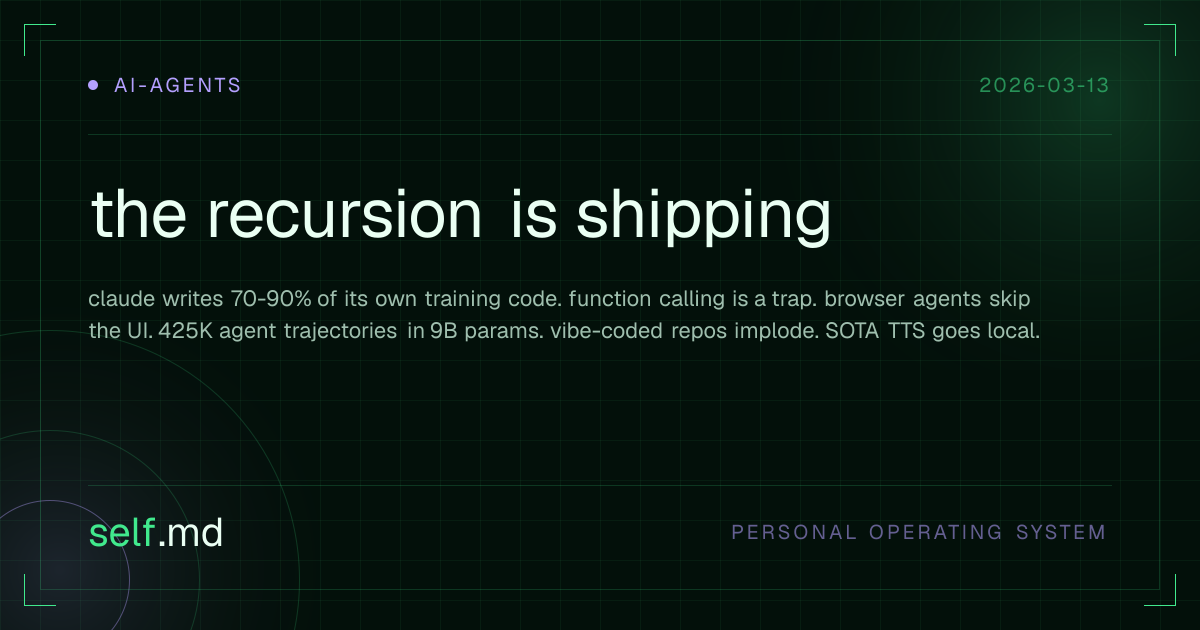 the recursion is shipping